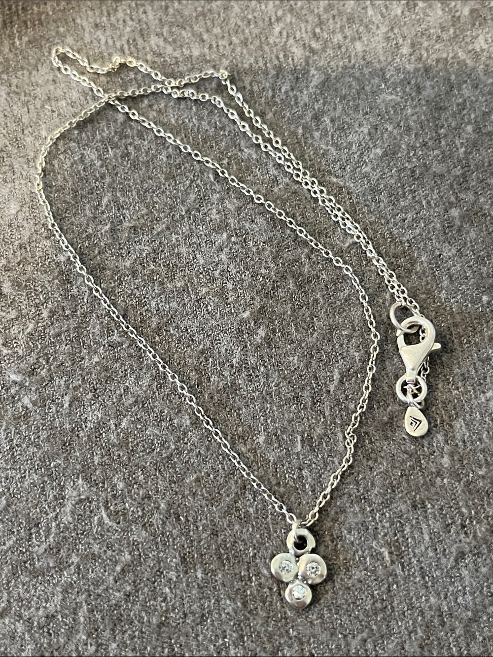 Silpada Sterling Triplett Necklace